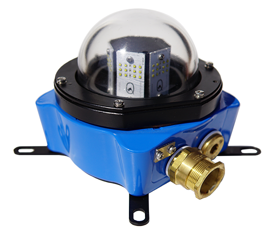 LED helideck beacon light bottom